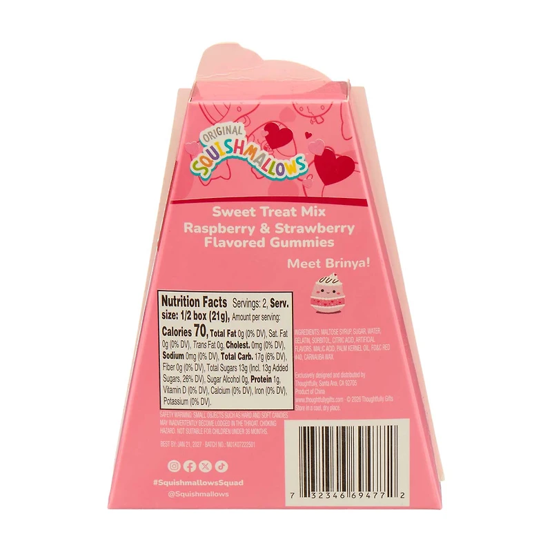 Squishmallow Gummy Boxes, 1.5 oz, Assorted