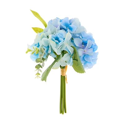 Artificial Blue Hydrangea Bouquet
