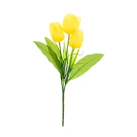 Artificial Yellow Tulip Bushel