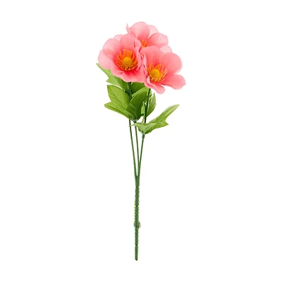 Artificial Peach Cosmos Bushel