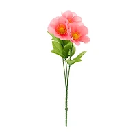 Artificial Peach Cosmos Bushel