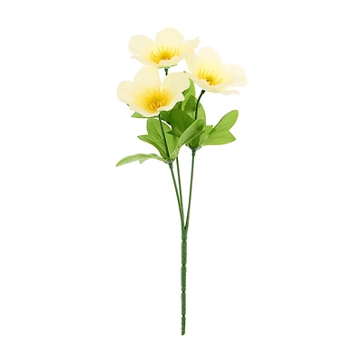 Artificial White Cosmos Bushel