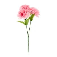 Artificial Pink Carnation Bush