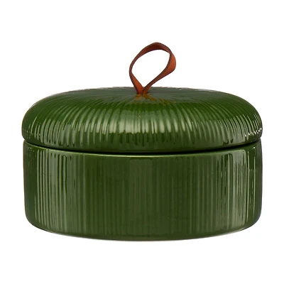 Green Storage Jar, Small
