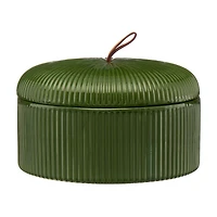 Green Storage Jar, Medium