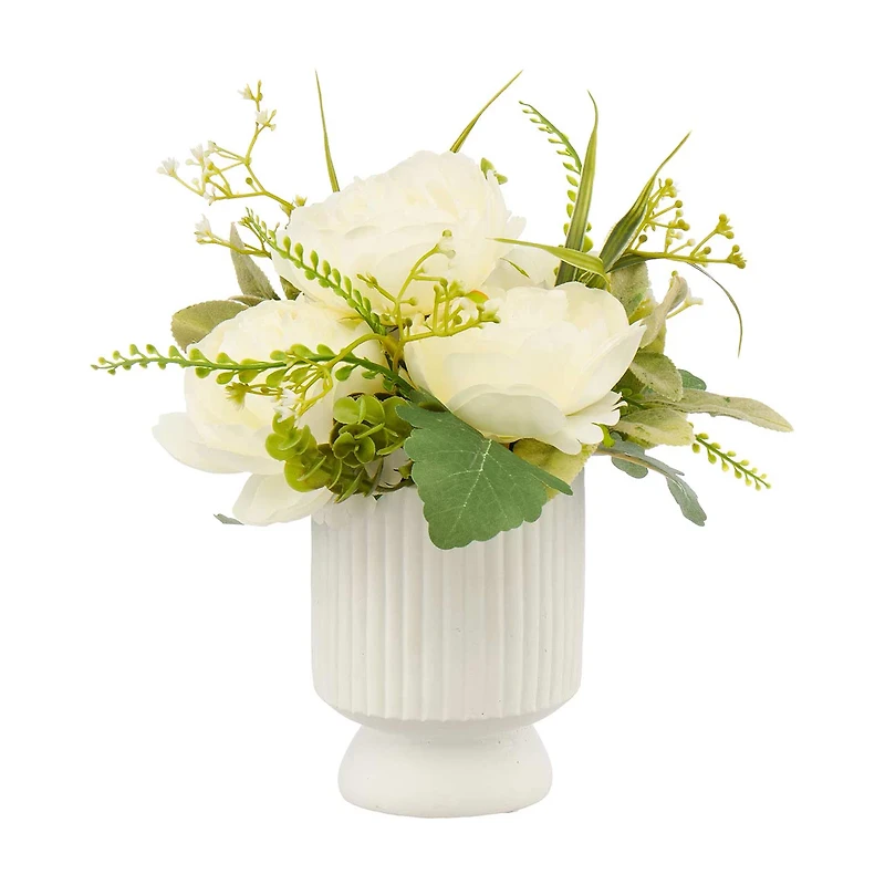Premade White Floral Arrangement