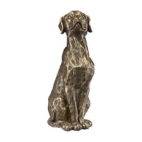Brass Dog Figure, 13 in