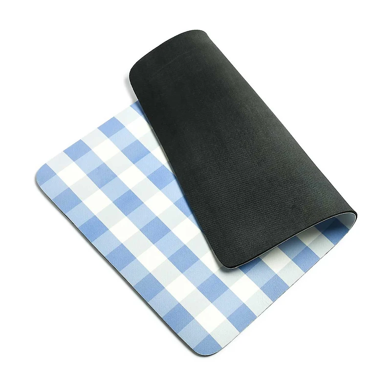 Friendli Checkered Dog Placemat, 14 in x 20 in