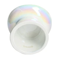 Ceramic Chrome Pet Bowl, 1.1 cp