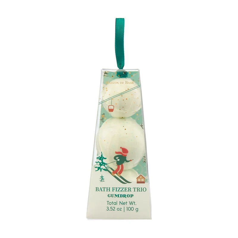 Maison de Base Caramel Apple Bath Fizzer Trio