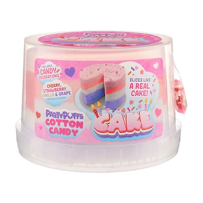 Party Puffs Cotton Candy Cake