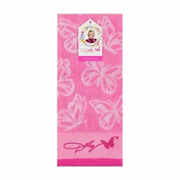 Dolly Parton Pink Butterflies Kitchen Towel