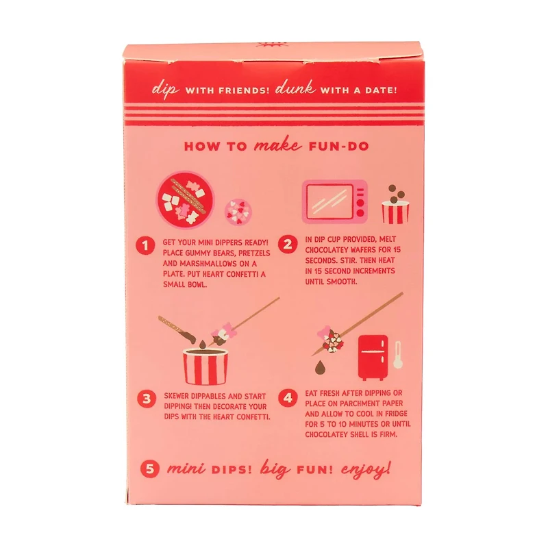 Maud Borup Mini Fun-Do Dip Kit, 5 oz