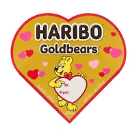 Valentine's Day Haribo Gummy Bear Goldbears Heart Box, 7 oz