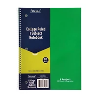 Office Hub 1 Subject Poly Notebook, 60 Sheets