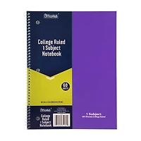Office Hub 1 Subject Poly Notebook, 60 Sheets