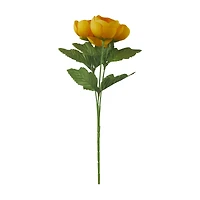 Artificial Yellow Ranunculus Pick