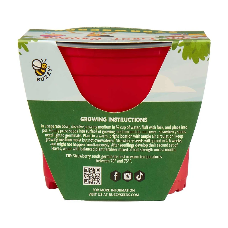 Buzzy Seeds My First Garden Kit, Assorted Plants