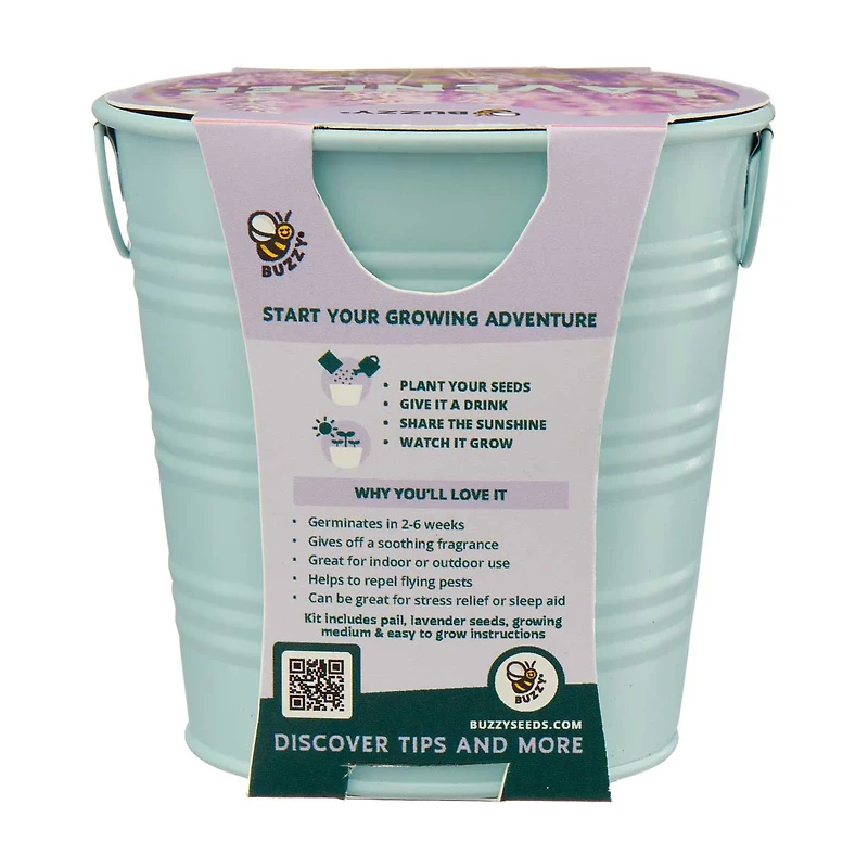 Buzzy Complete Grow Kit, Assorted Plants