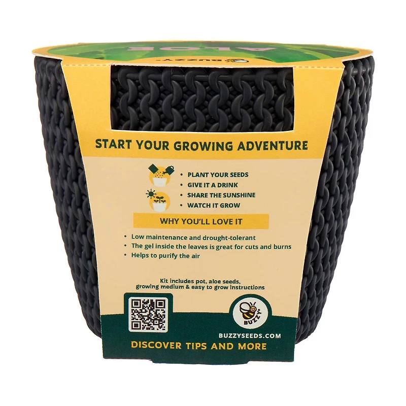 Buzzy Complete Grow Kit, Assorted Plants
