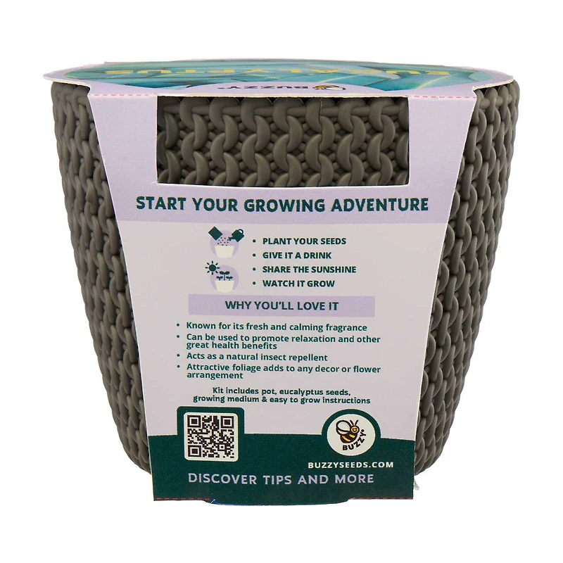 Buzzy Complete Grow Kit, Assorted Plants