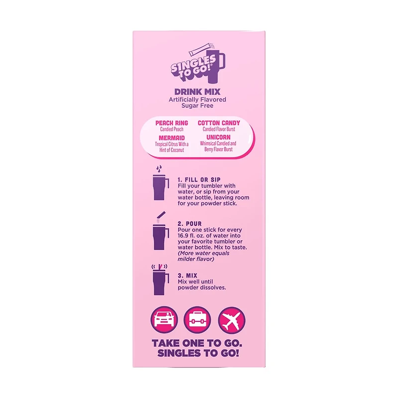 Wyler's Light Drink Sticks, Fun Flavors, 30 ct