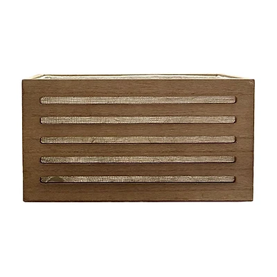 Wooden Storage Bin, Small