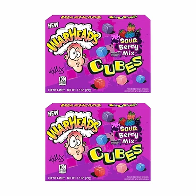 Warheads Berry Cubes Theater Box