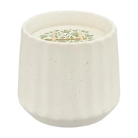 Ribbed Scented Candle, Midnight, 12 oz