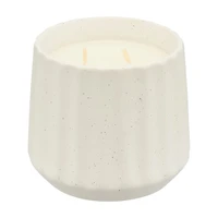 Ribbed Scented Candle, Midnight, 12 oz