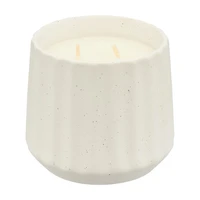 Ribbed Scented Candle, Blossoms, 12 oz
