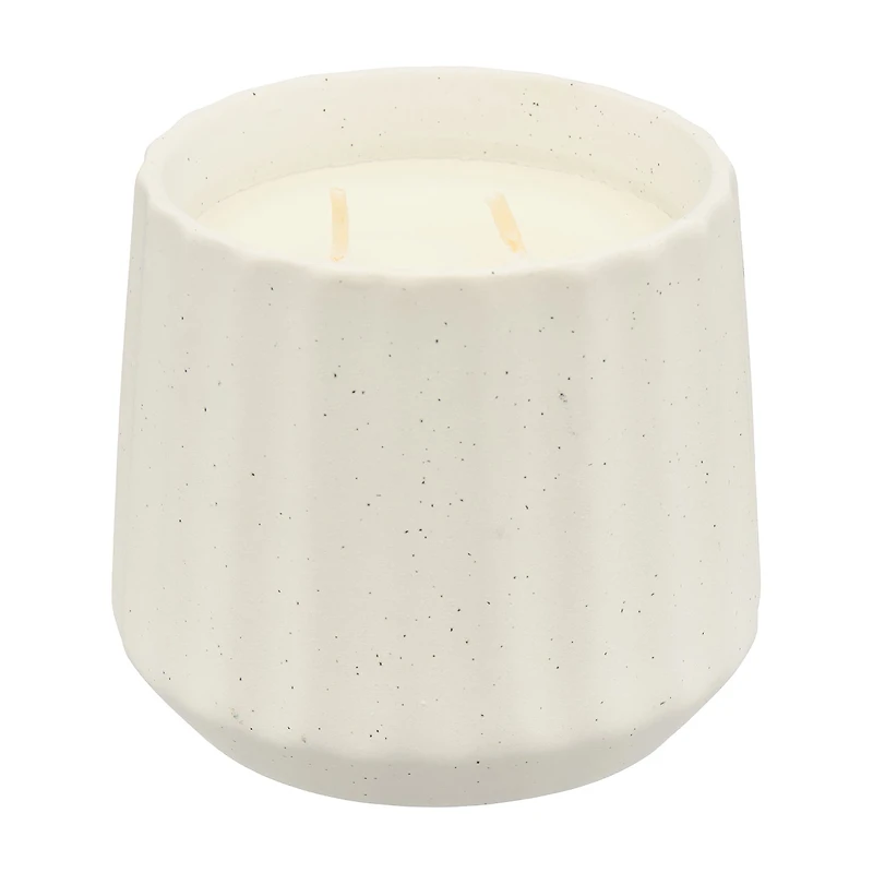 Ribbed Scented Candle, Grapefruit, 12 oz