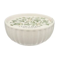 Ceramic Bowl Candle, 15 oz, 2 Assorted Scents