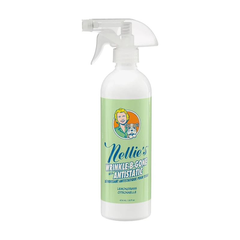 Nellie's Wrinkle-B-Gone, Lemongrass Scent, 16 fl oz