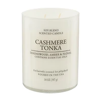 Scented Soy Candle, Cashmere Tonka, 14 oz