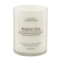 Scented Soy Candle, White Tea, 14 oz