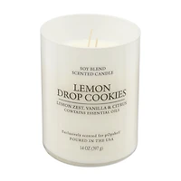Scented Soy Candle, Lemon Drop Cookies, 14 oz