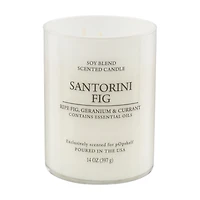 Scented Soy Candle, Santorini Fig, 14 oz