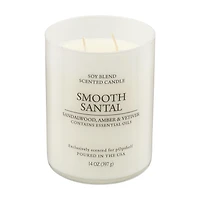 Scented Soy Candle, Smooth Santal, 14 oz