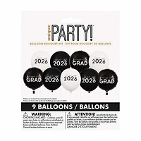 Unique Party! Graduation Balloon Kit, 9 ct