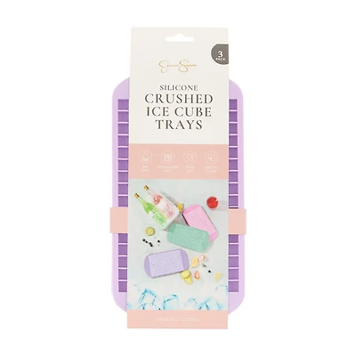 Jessica Simpson Silicone Tumbler Ice Tray, 3 pk