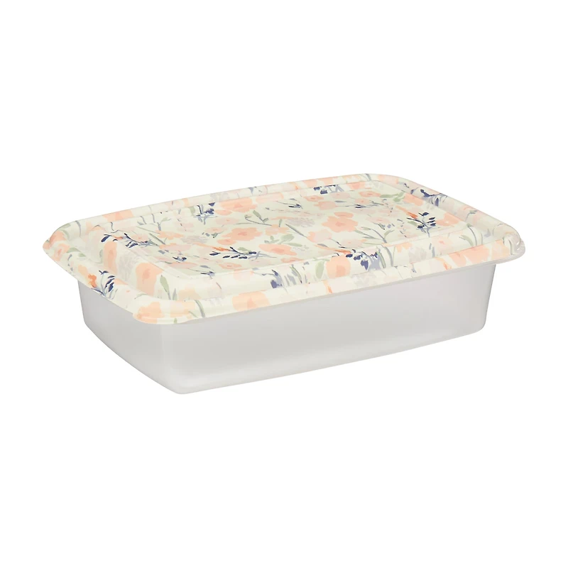Jessica Simpson Floral Pattern Disposable Food Container Set, 12 pk