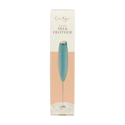 Jessica Simpson Blue Electric Milk Frother
