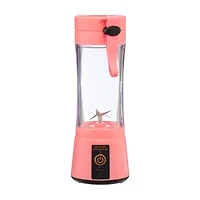 Jessica Simpson Pink Plastic Portable Juice Blender
