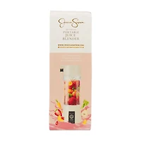 Jessica Simpson Cream Plastic Portable Juice Blender