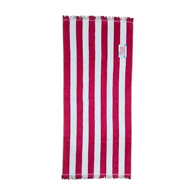 Summer Pink Cotton Fouta Beach Towel