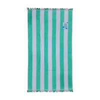 Summer Green Cotton Fouta Beach Towel