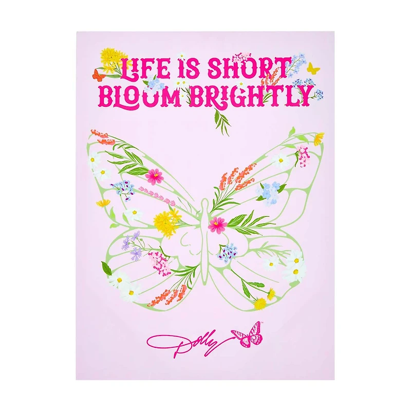 Dolly Parton Spring Canvas Wall Art, 18 in x 24 in, Assorted