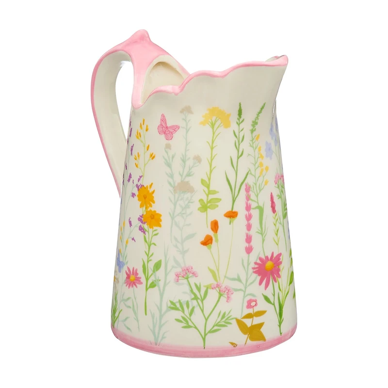 Dolly Parton Spring Ceramic Pitcher