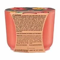 True Living Scented Candle, Passion Fruit & Hibiscus, 8 oz